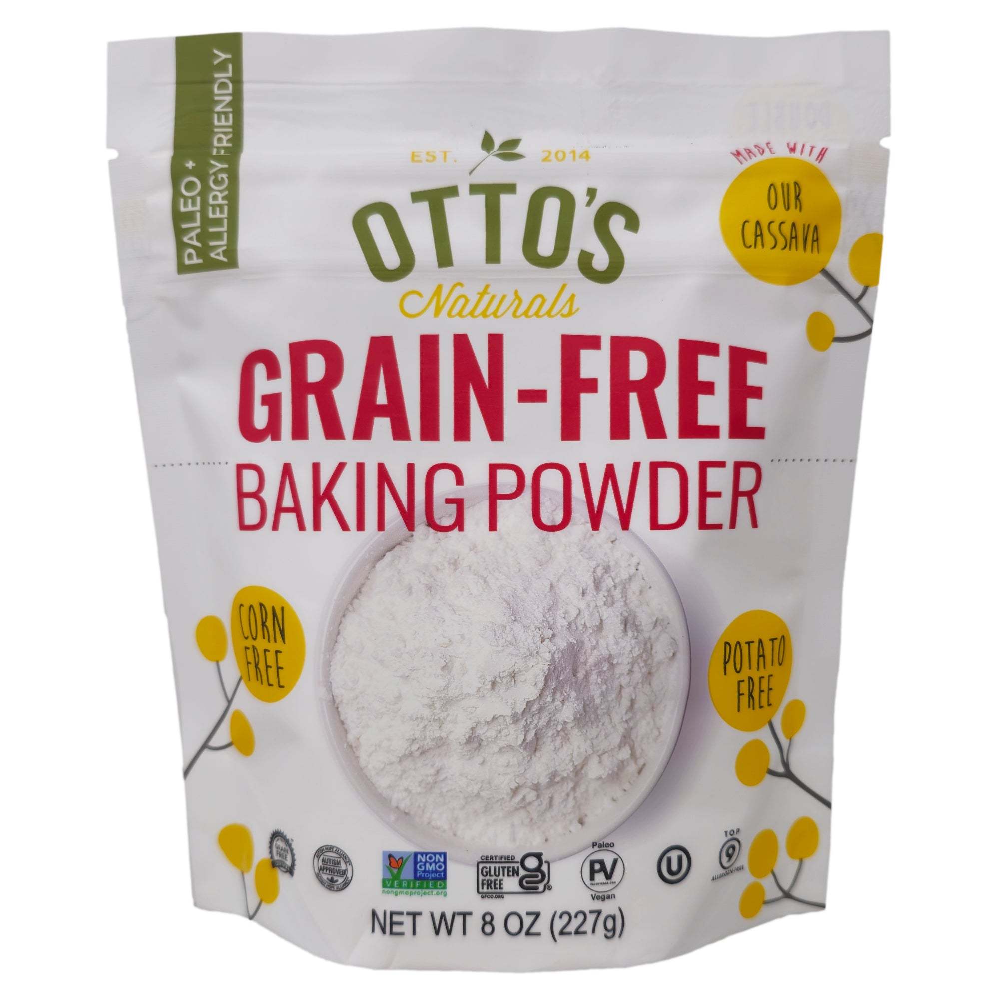Otto's Naturals Grain-Free Baking Powder - 8oz.
